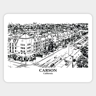 Carson - California Sticker